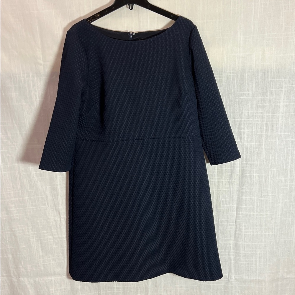 J. Crew Women's Long Sleeve Dress in Rich Navy
